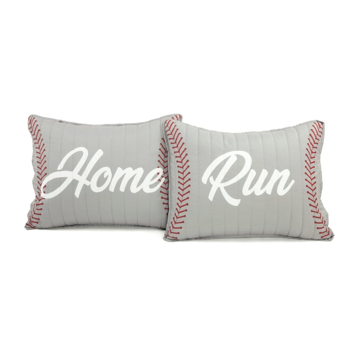 Baseball Game Reversible Oversized Kids Quilt Set