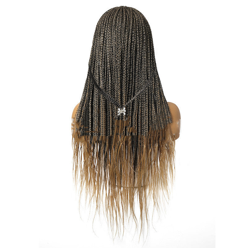Ice Silk Turban Wig Brazilian Hook Stretch Net