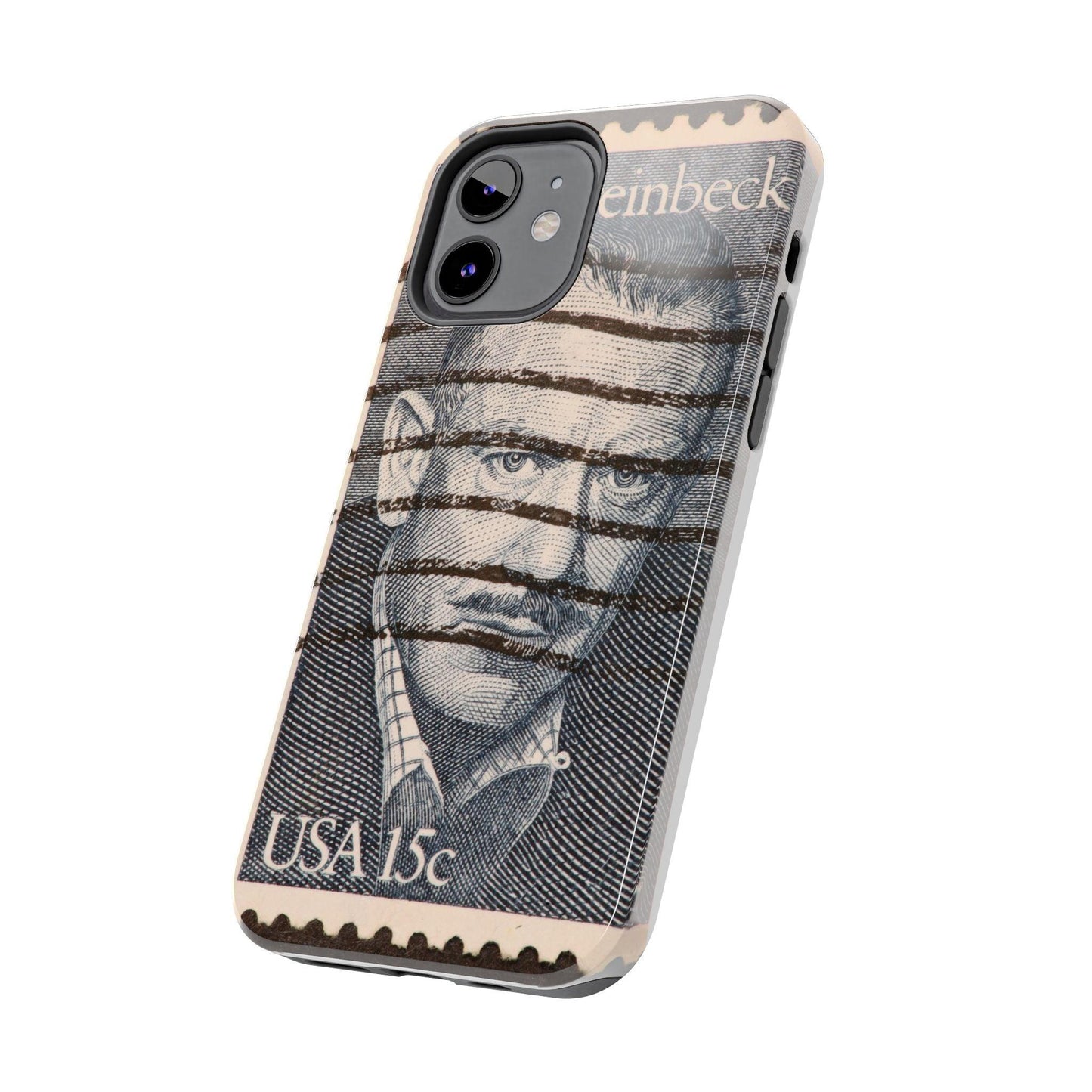 John Steinbeck USA 15c Printed Tough Phone Case for iPhone - Literary Tribute Design