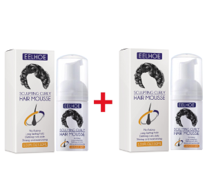 Elastin, Anti-Frizz Curly Hair Volumizing Natural Fluffy Moisturizing Styling Perm Care Style