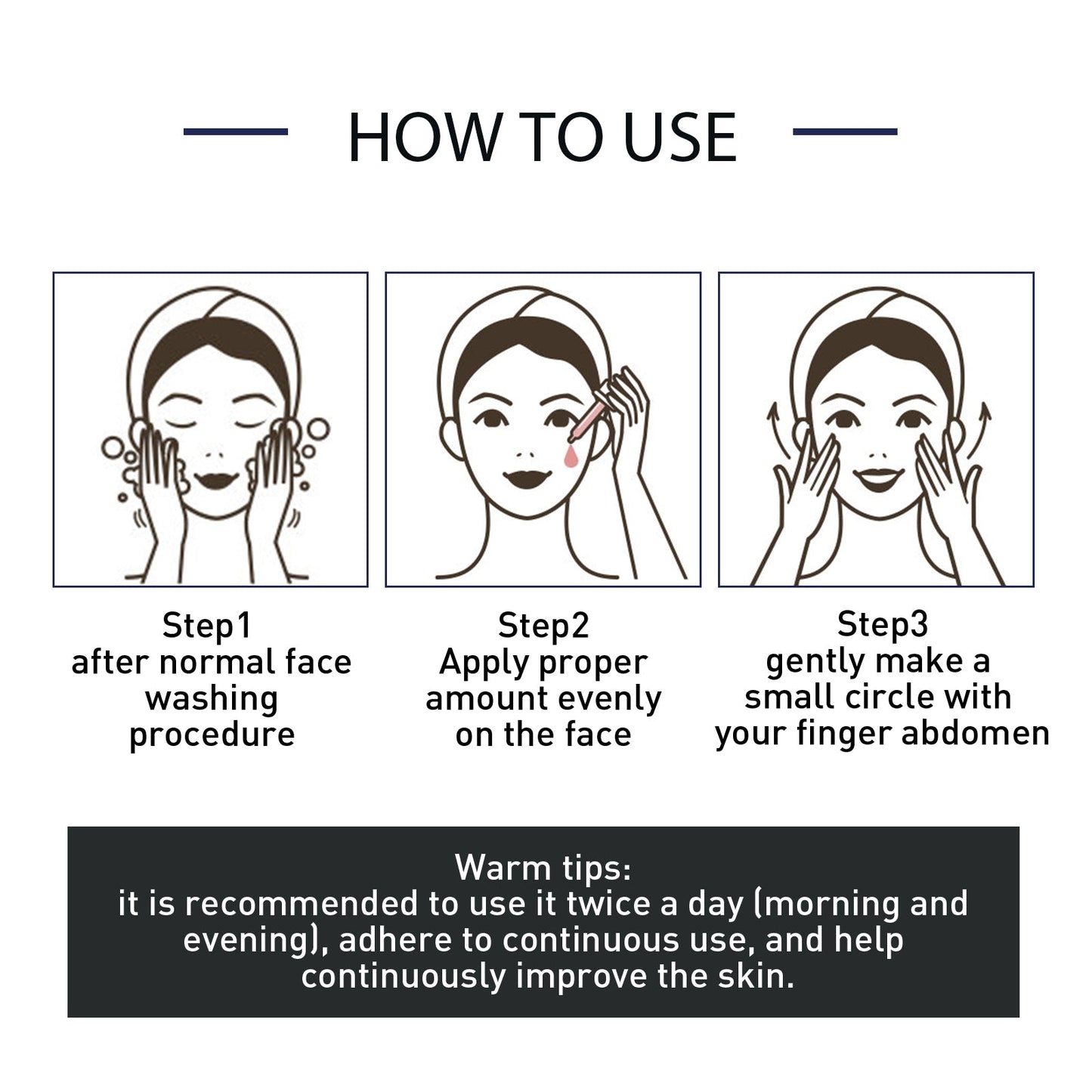 Copper Elixir, Repair Facial Skin Fade Wrinkles Deep Moisturizing Delicate Firming Anti-Aging