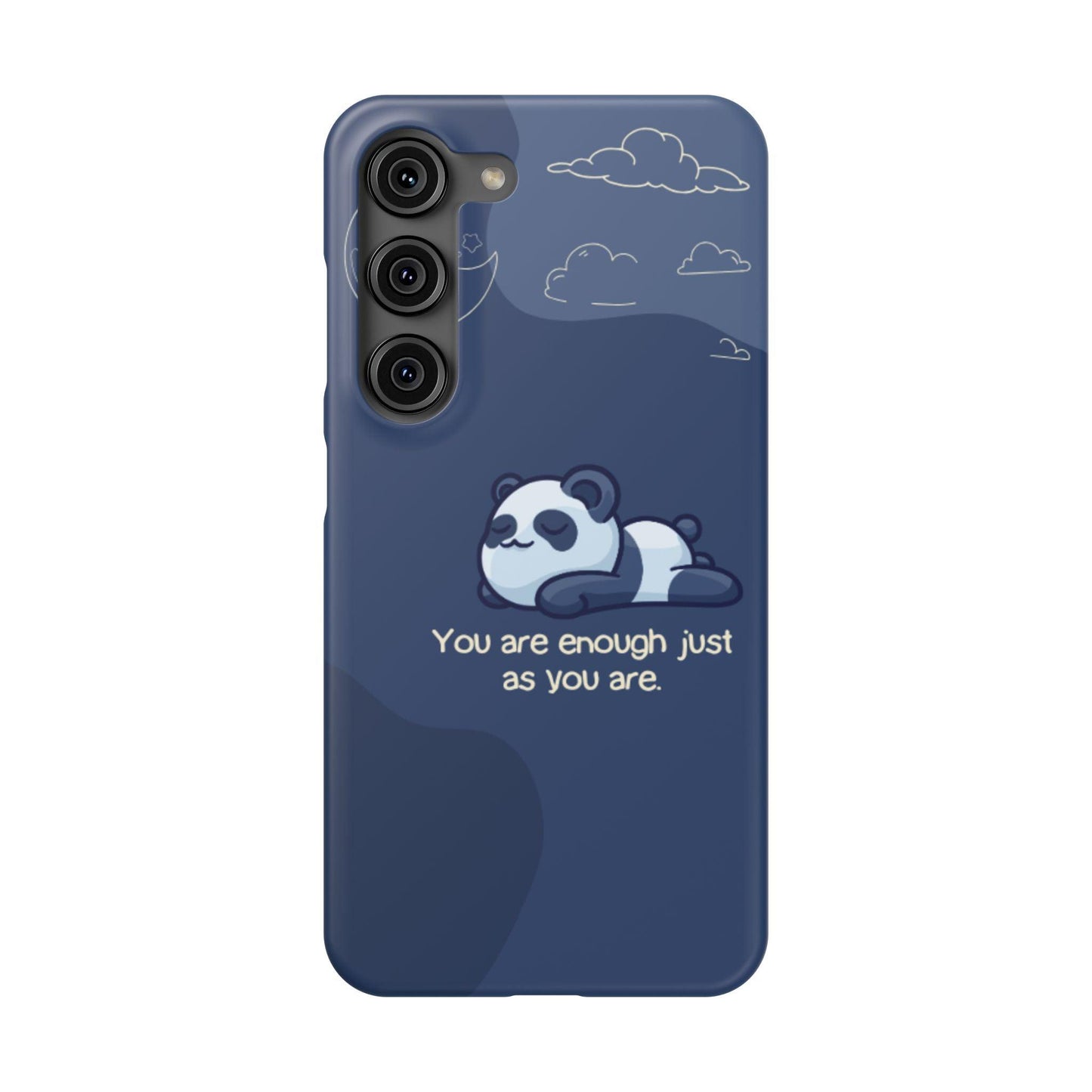 Panda Dreams Phone Case – Cozy Vibes & Inspiring Words