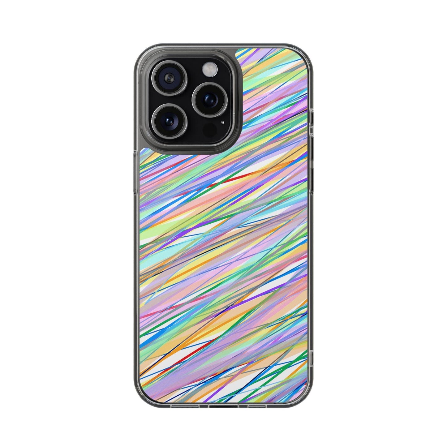 Threads Of Colors Clear Case