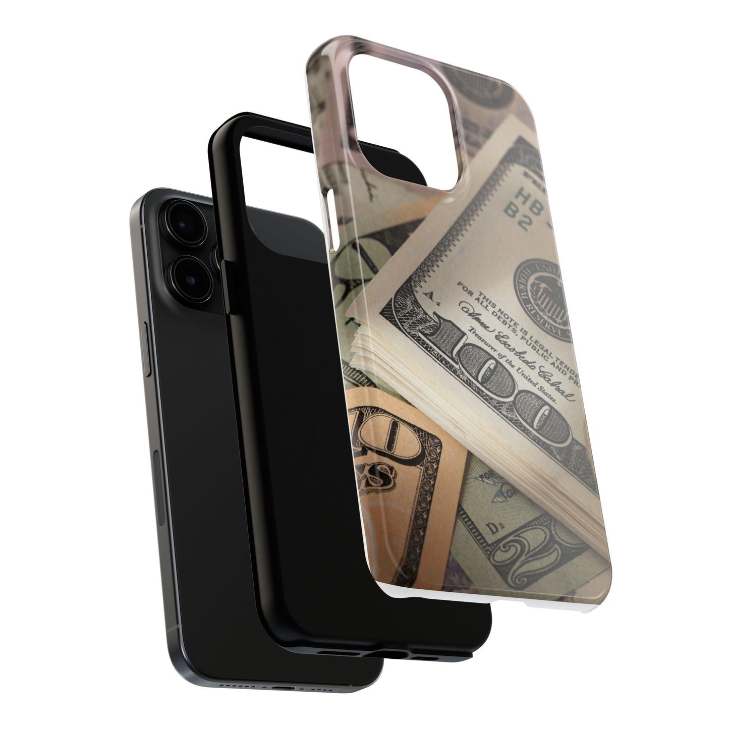 100$ Dollars High Quality Printed Tough Phone Cases