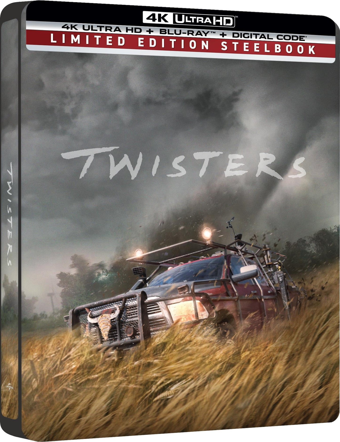 Twisters - Steelbook (4K Ultra HD + Blu-ray + Digital)