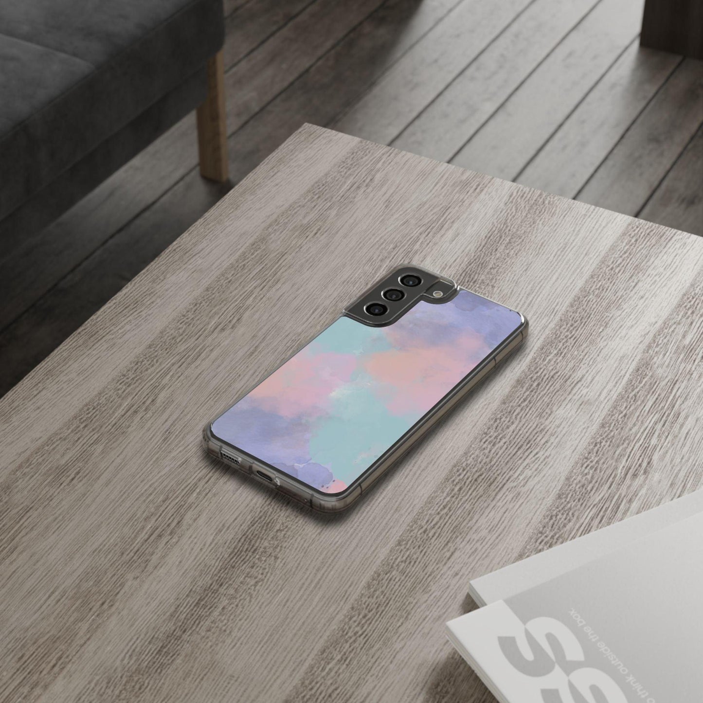 Shades of Pastel Clear Cases