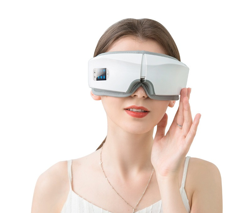 Eye massager air pressure hot compress Bluetooth 4D eye protector eye massager
