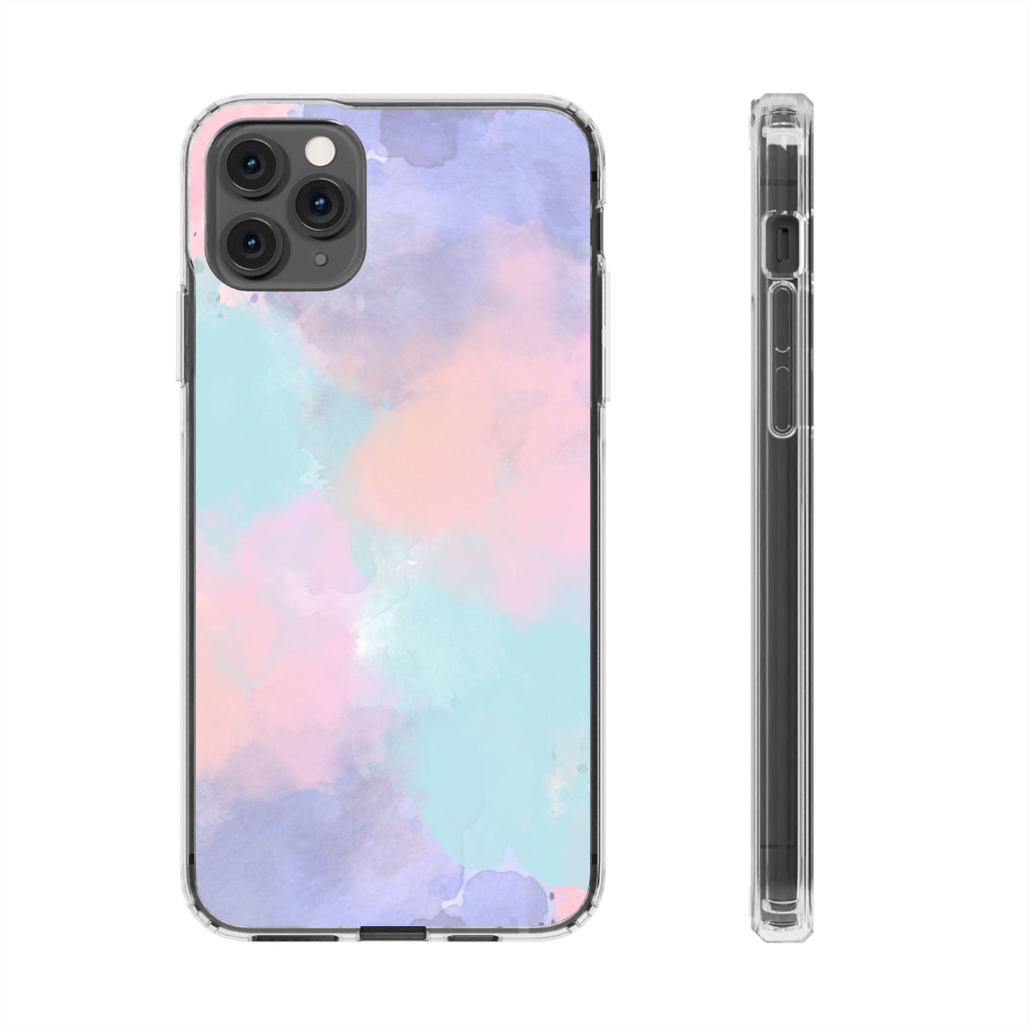 Shades of Pastel Clear Cases