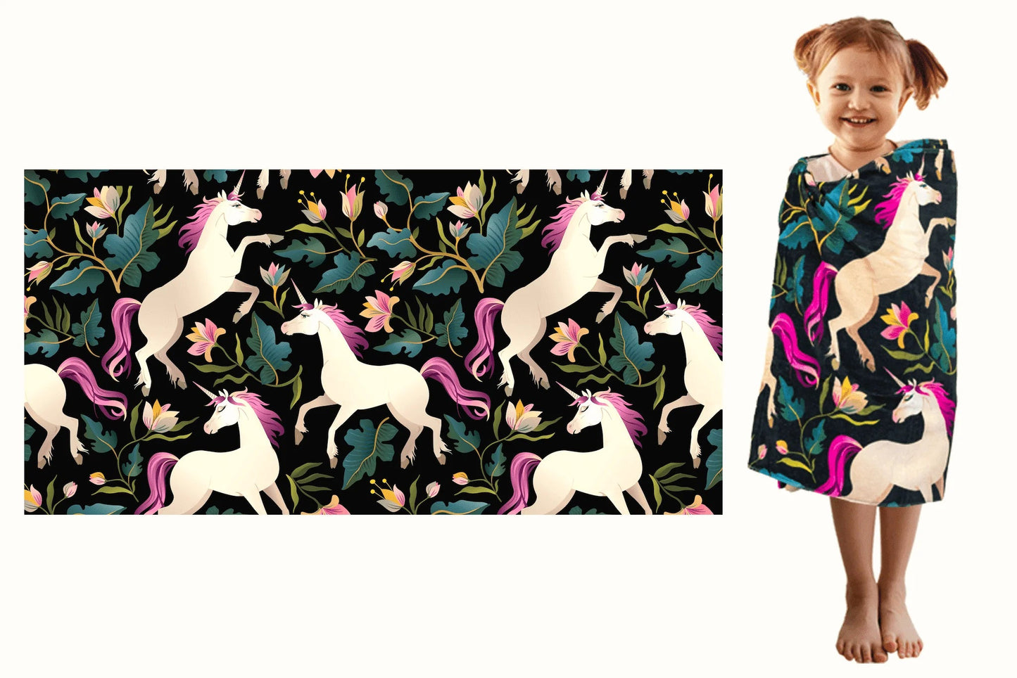 Discover the Magic of the Sea with the Khelo Kids Unicorn Beach Towel