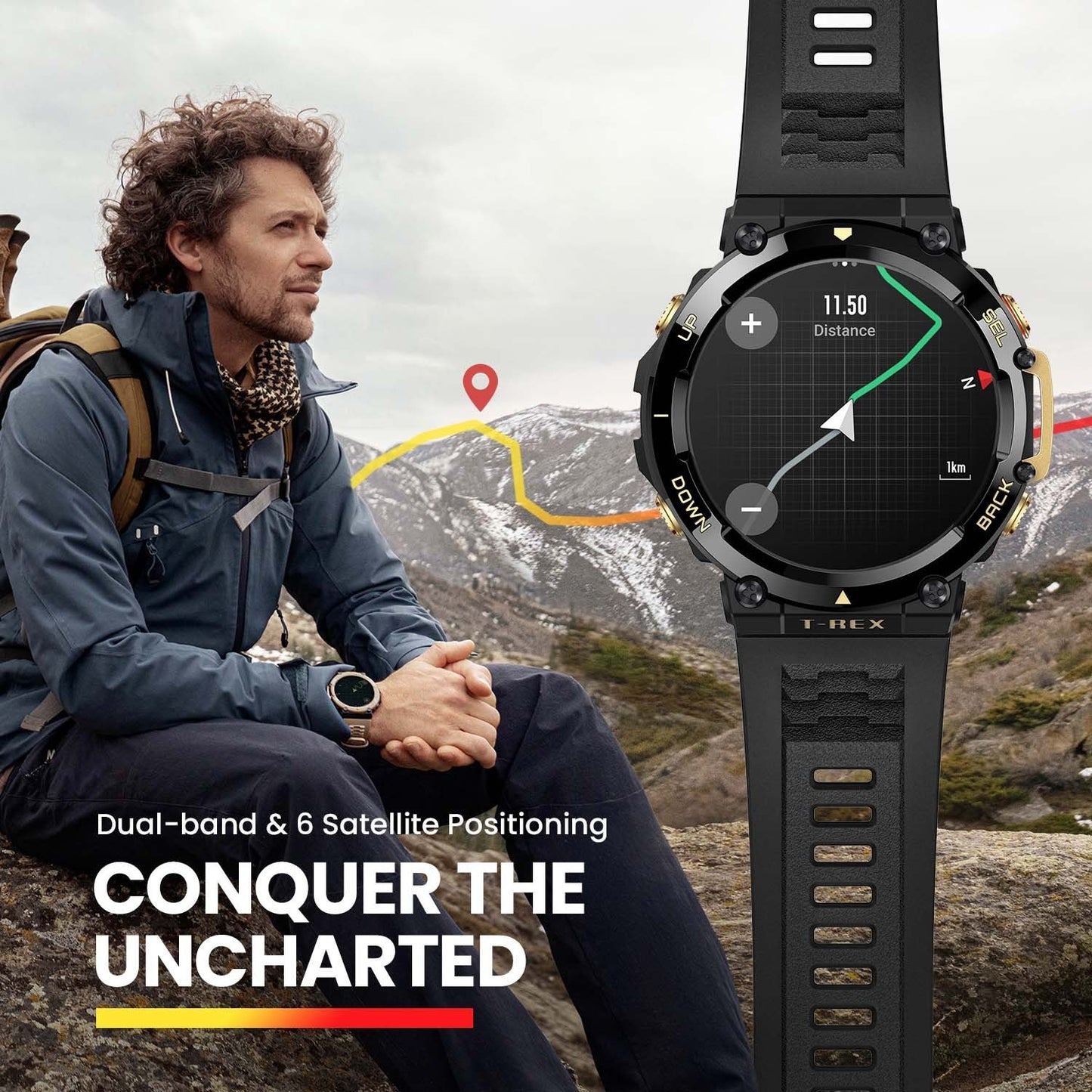 Swim Fitness Heart Rate Blood Oxygen Watch