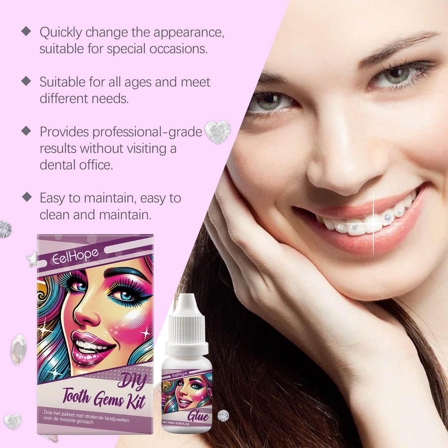 Diy Fashion Dental Set Creative Diy Fashion Dental Set Smile Confidence Dental Drill Set