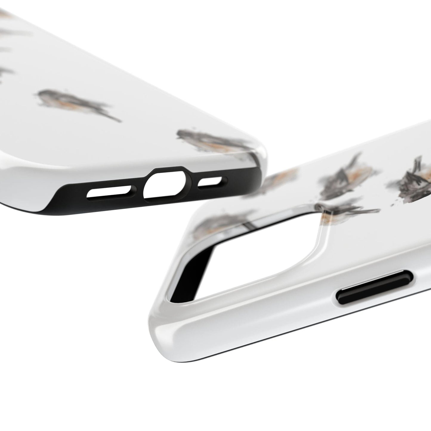 Bird Flying Imagination Tough Phone Cases