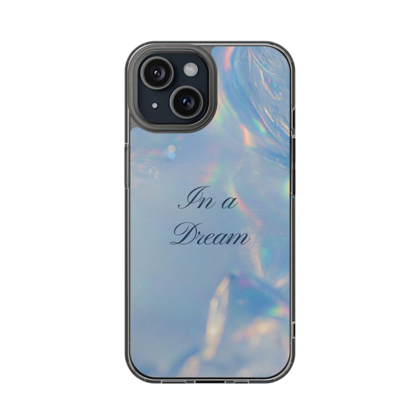 In a Dream Shinny Blue Clear Cases