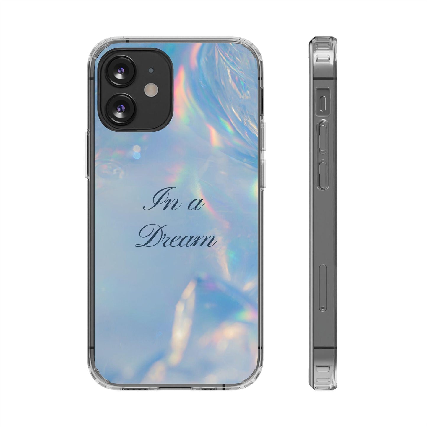 In a Dream Shinny Blue Clear Cases