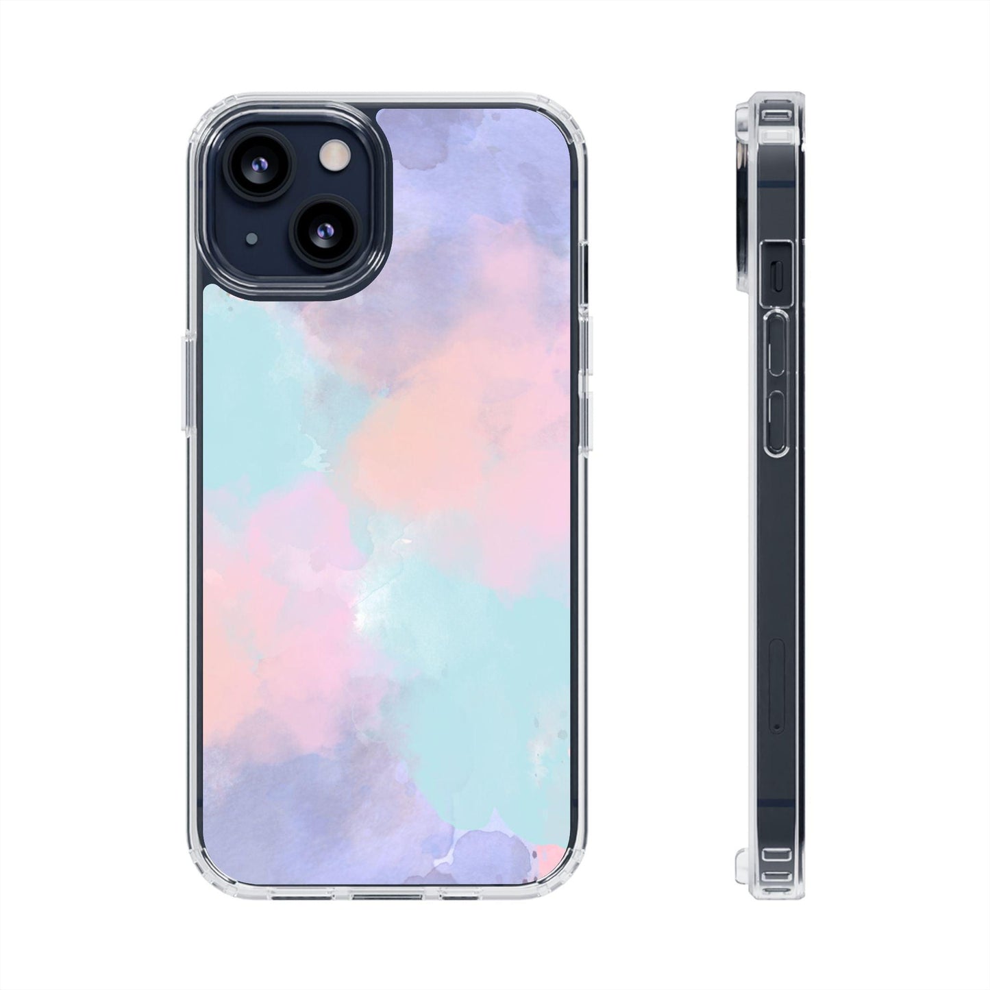 Shades of Pastel Clear Cases