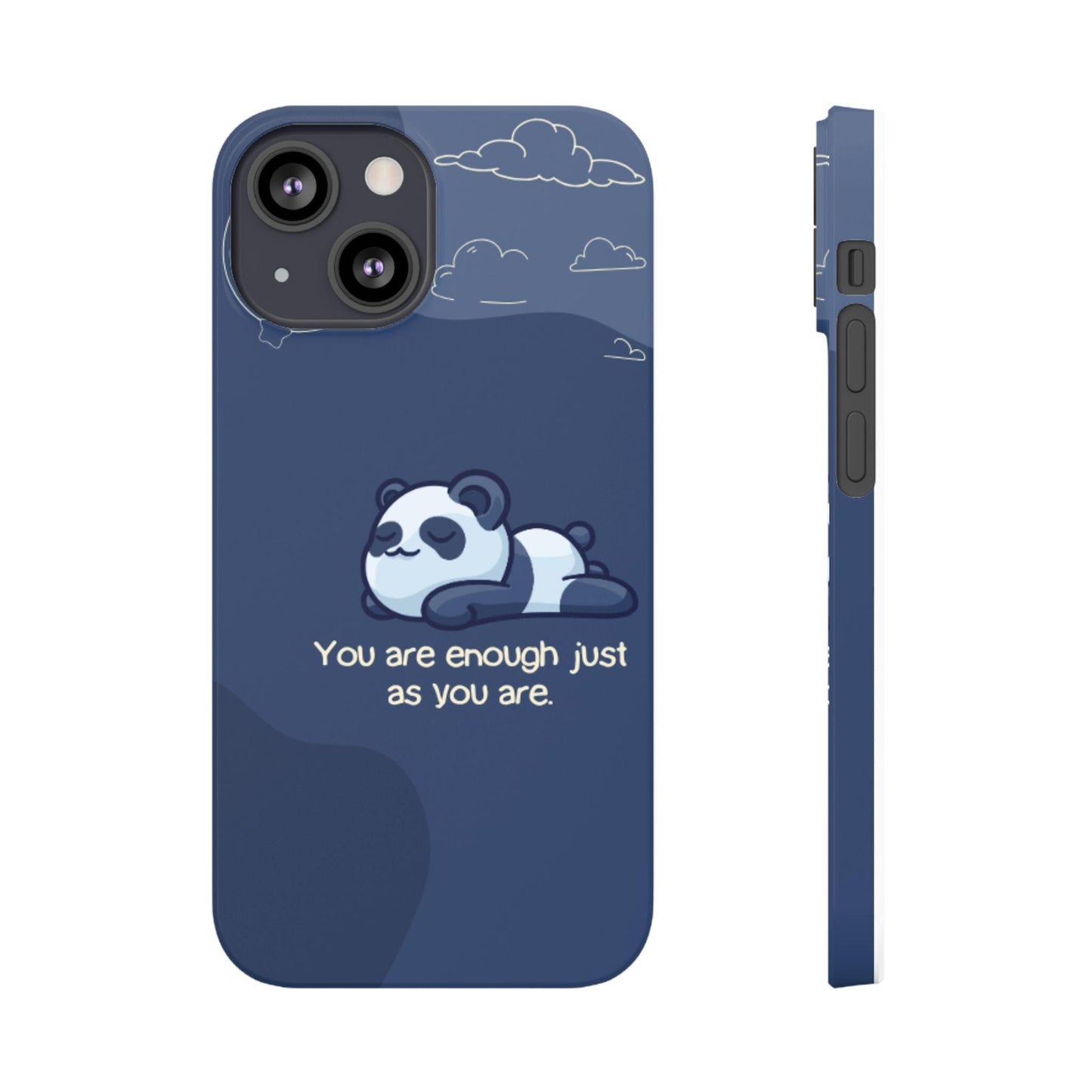 Panda Dreams Phone Case – Cozy Vibes & Inspiring Words