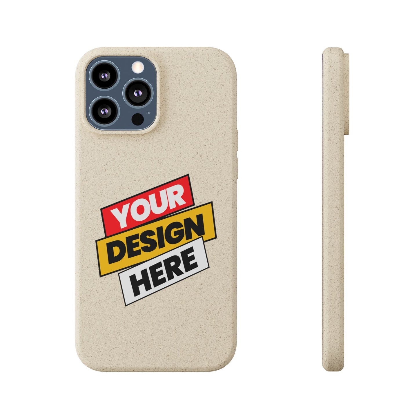 Eco-Friendly Phone Case, Biodegradable Phone Cover, Sustainable Accessory, Customizable iPhone Case, Green Gift Idea, Environmentally