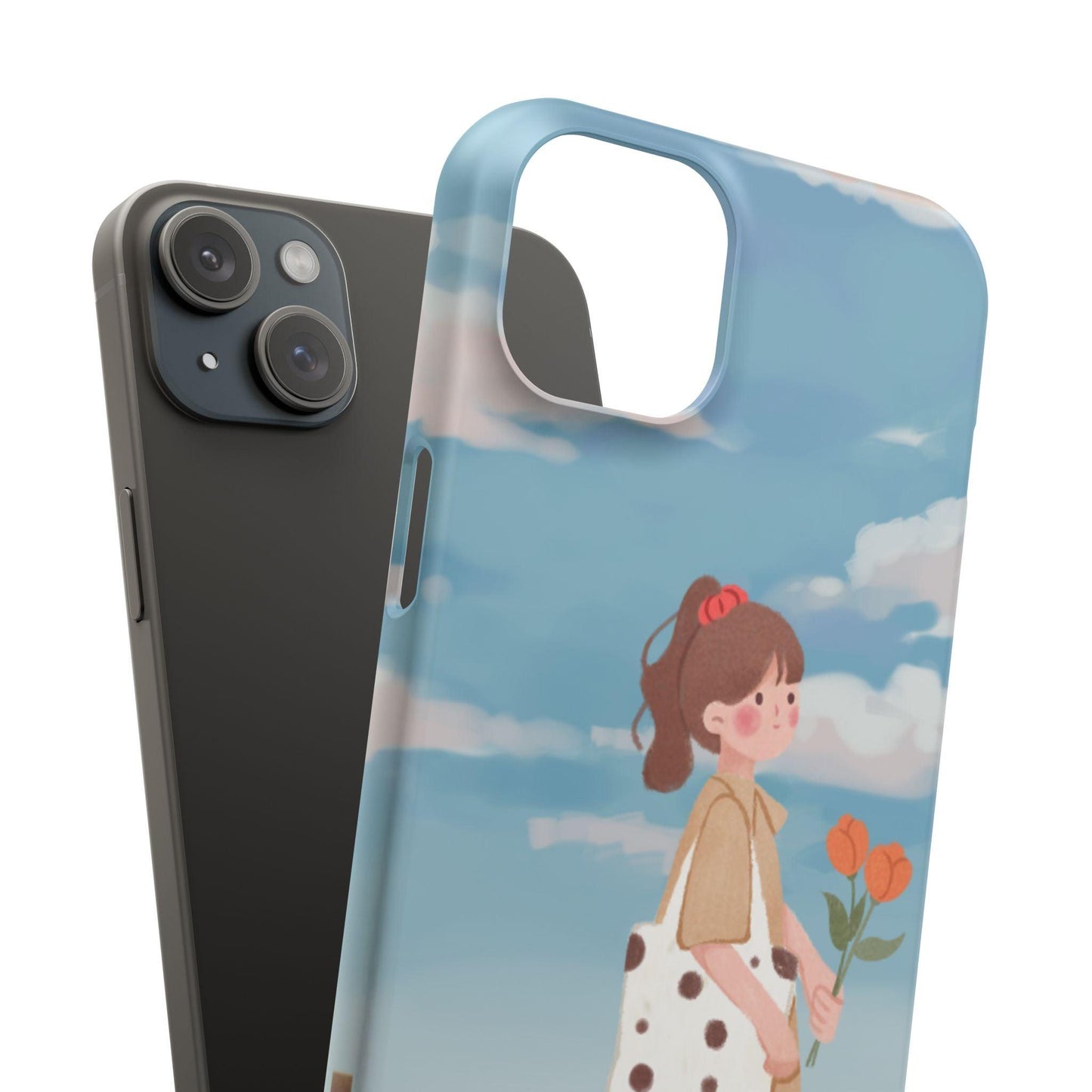 Joyful Stroll Mobile Cover – Embrace Happiness Everywhere You Go!