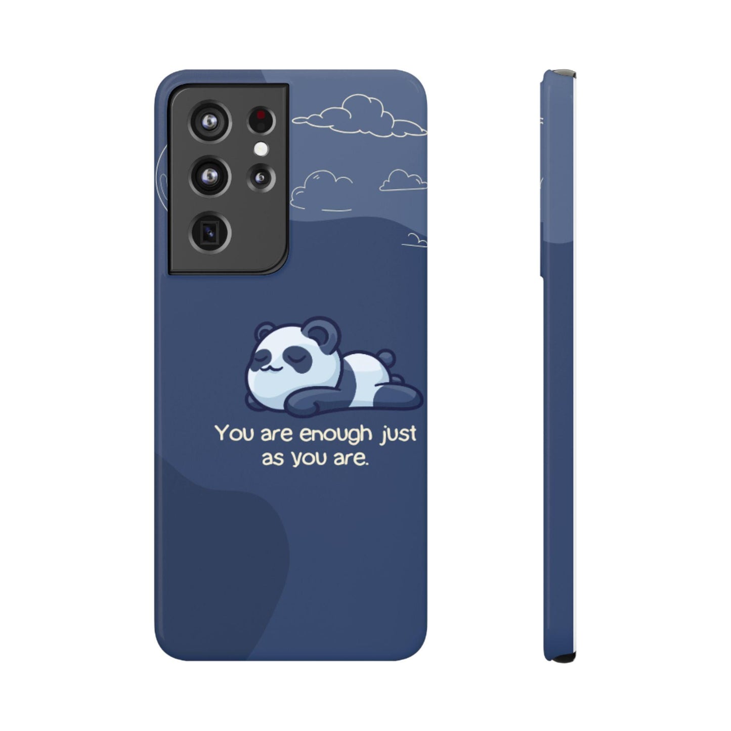 Panda Dreams Phone Case – Cozy Vibes & Inspiring Words