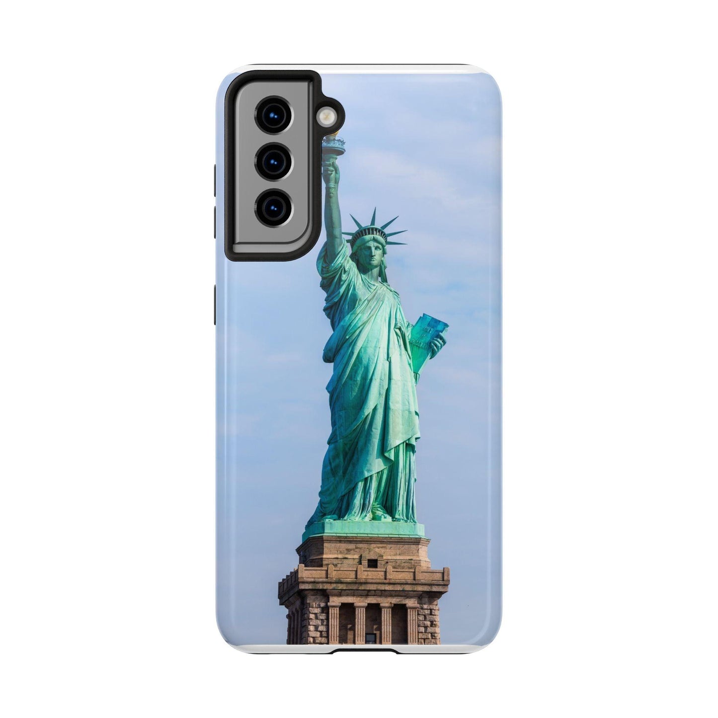 Statue of Liberty Printed Tough Phone Case - Iconic Freedom Design