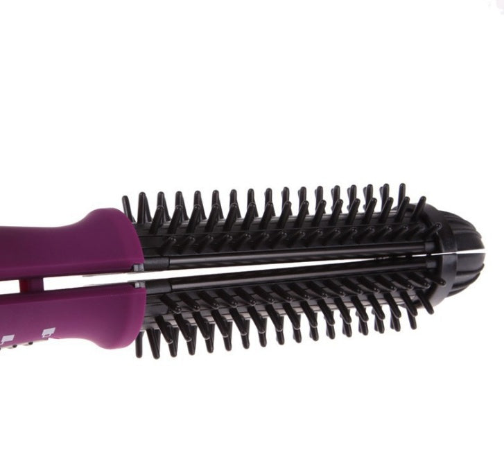 Electric Hair Curler Straightener Comb