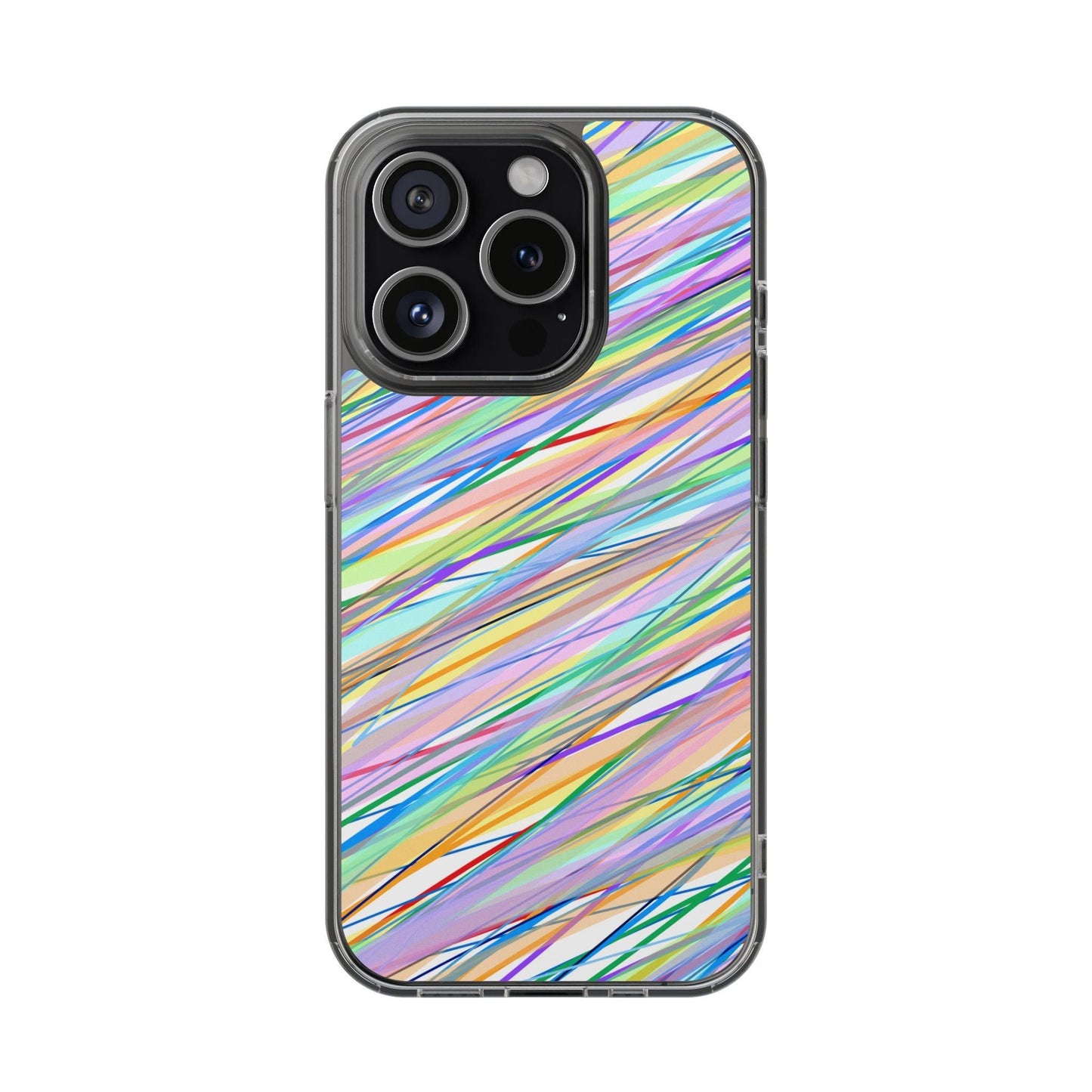 Threads Of Colors Clear Case