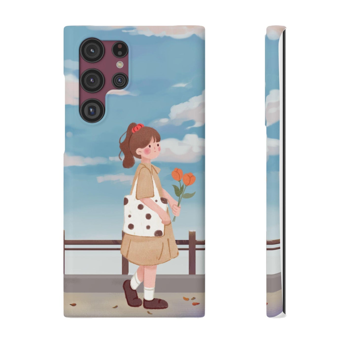 Joyful Stroll Mobile Cover – Embrace Happiness Everywhere You Go!