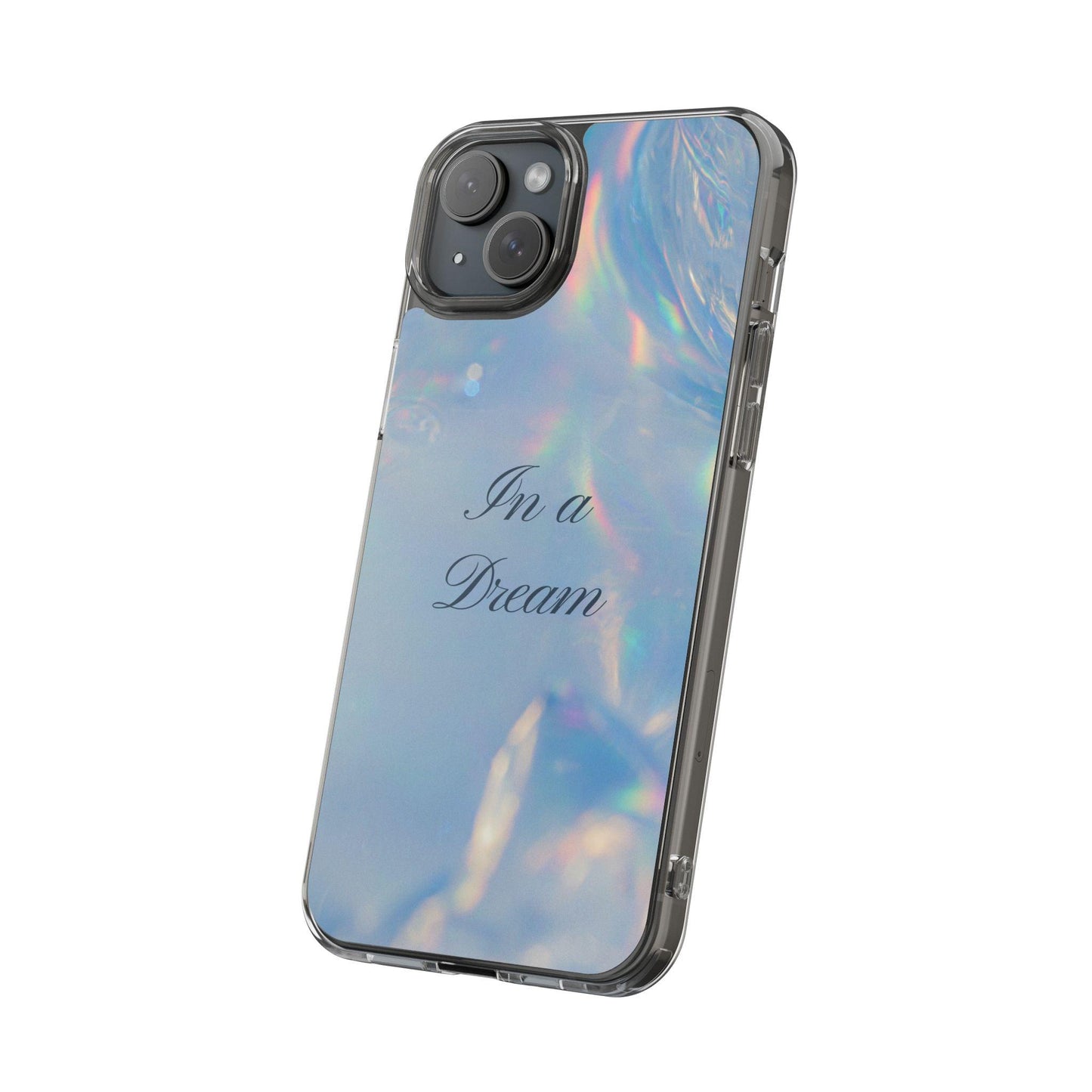 In a Dream Shinny Blue Clear Cases