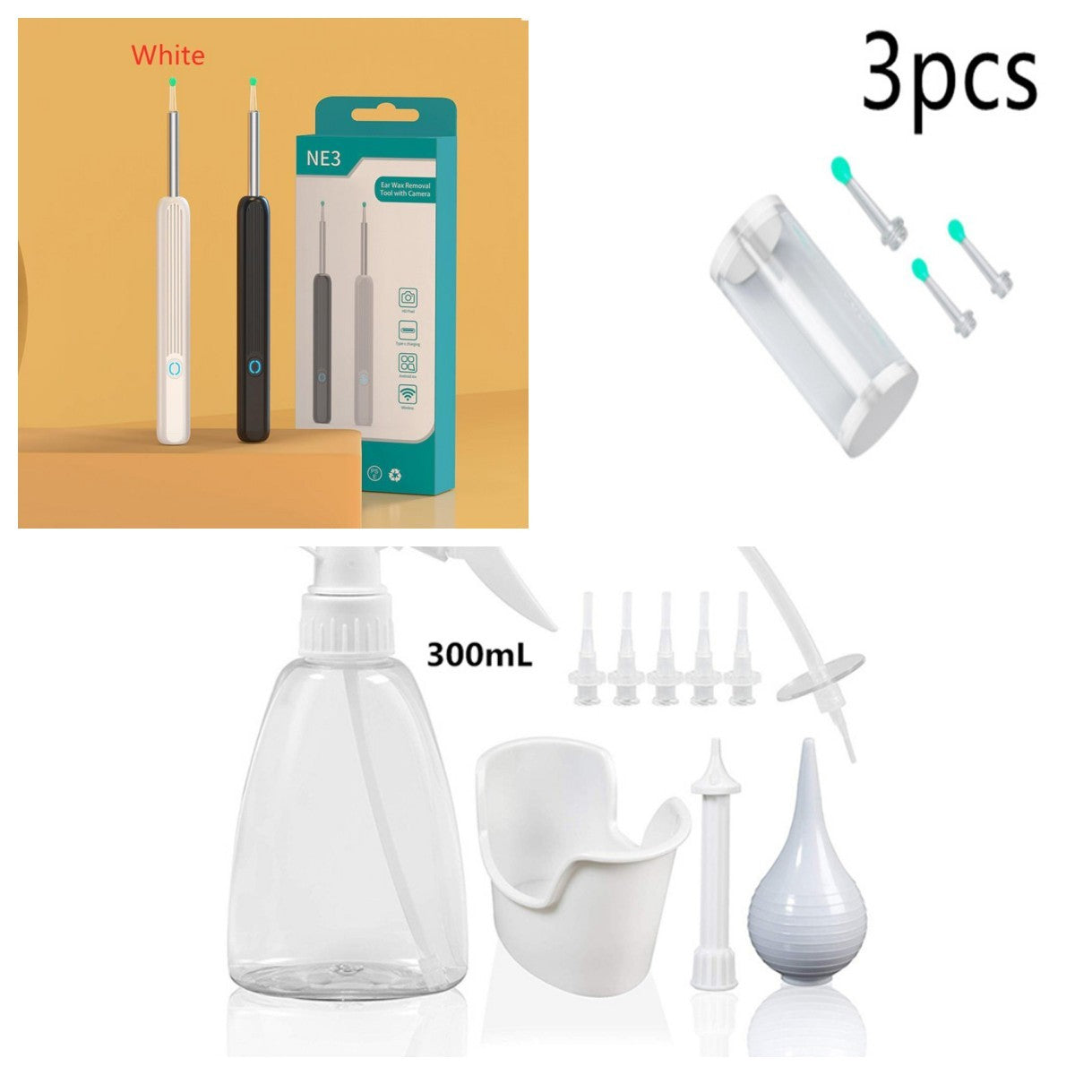 NE3 Ear Cleaner Otoscope Ear Wax Removal for iPhone