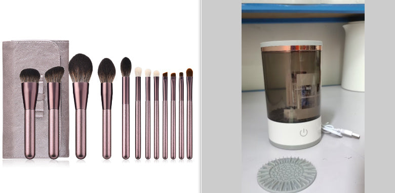 Electric Makeup Brush Cleaner USB Charging