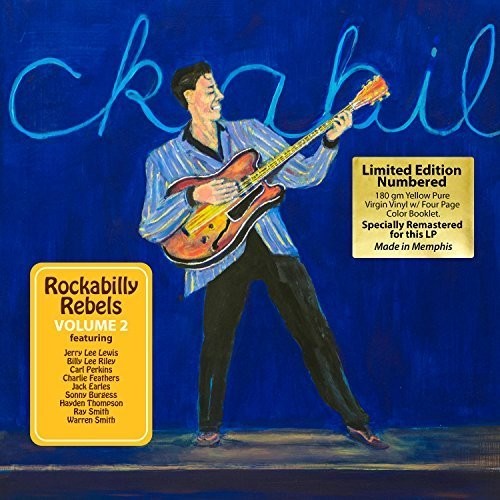 Rockabilly Rebels 2 / Various - Rockabilly Rebels, Vol. 2 [Limited Edition Yellow Vinyl] Vinyl Record
