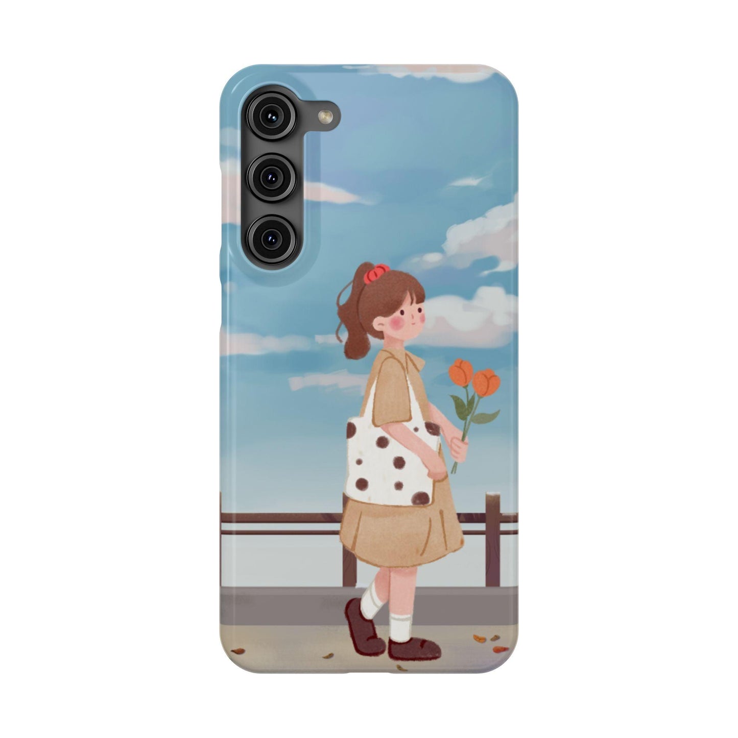Joyful Stroll Mobile Cover – Embrace Happiness Everywhere You Go!