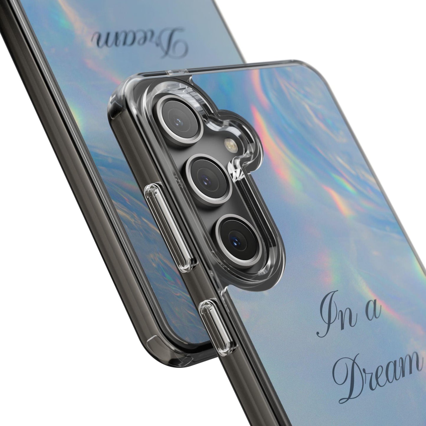 In a Dream Shinny Blue Clear Cases