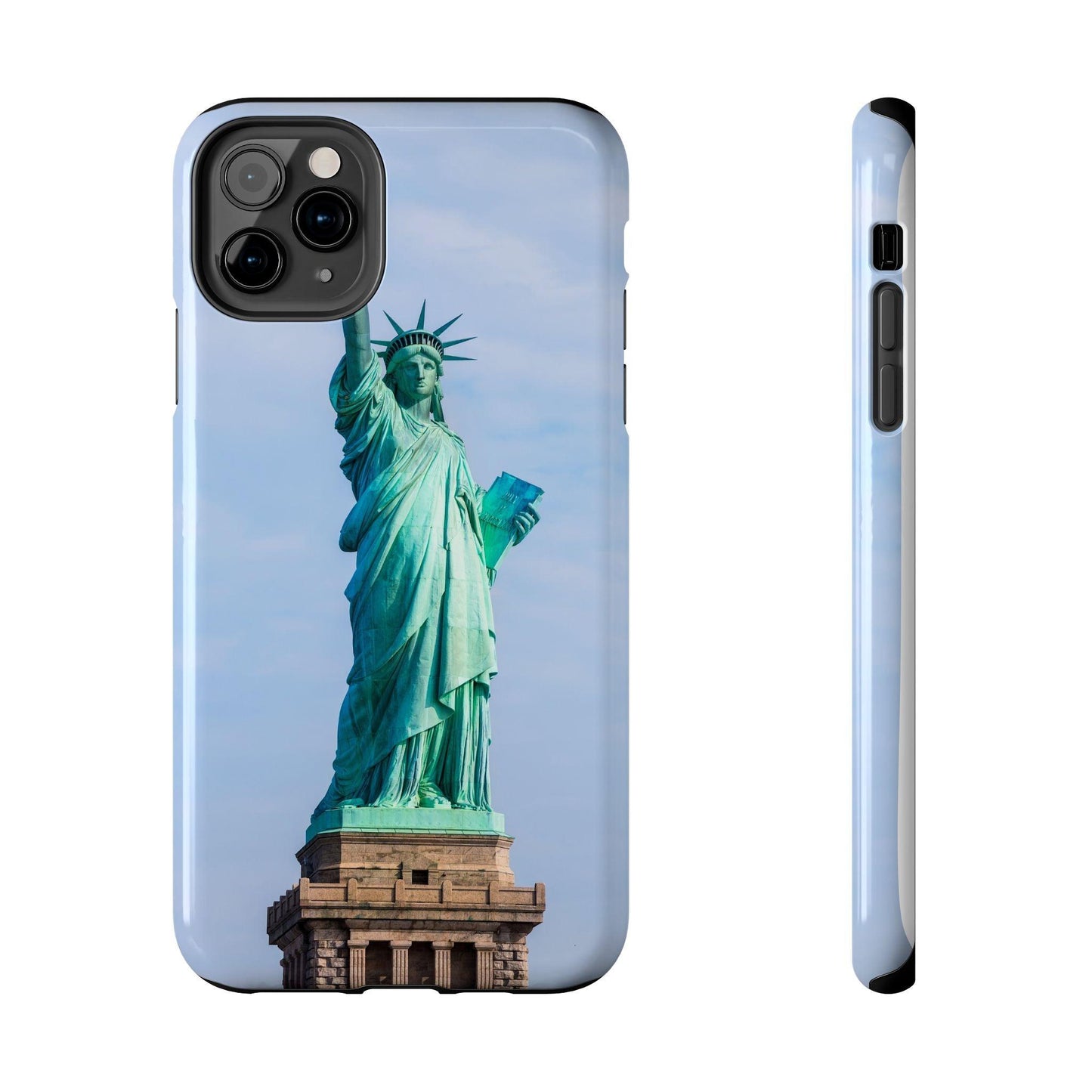 Statue of Liberty Printed Tough Phone Case - Iconic Freedom Design