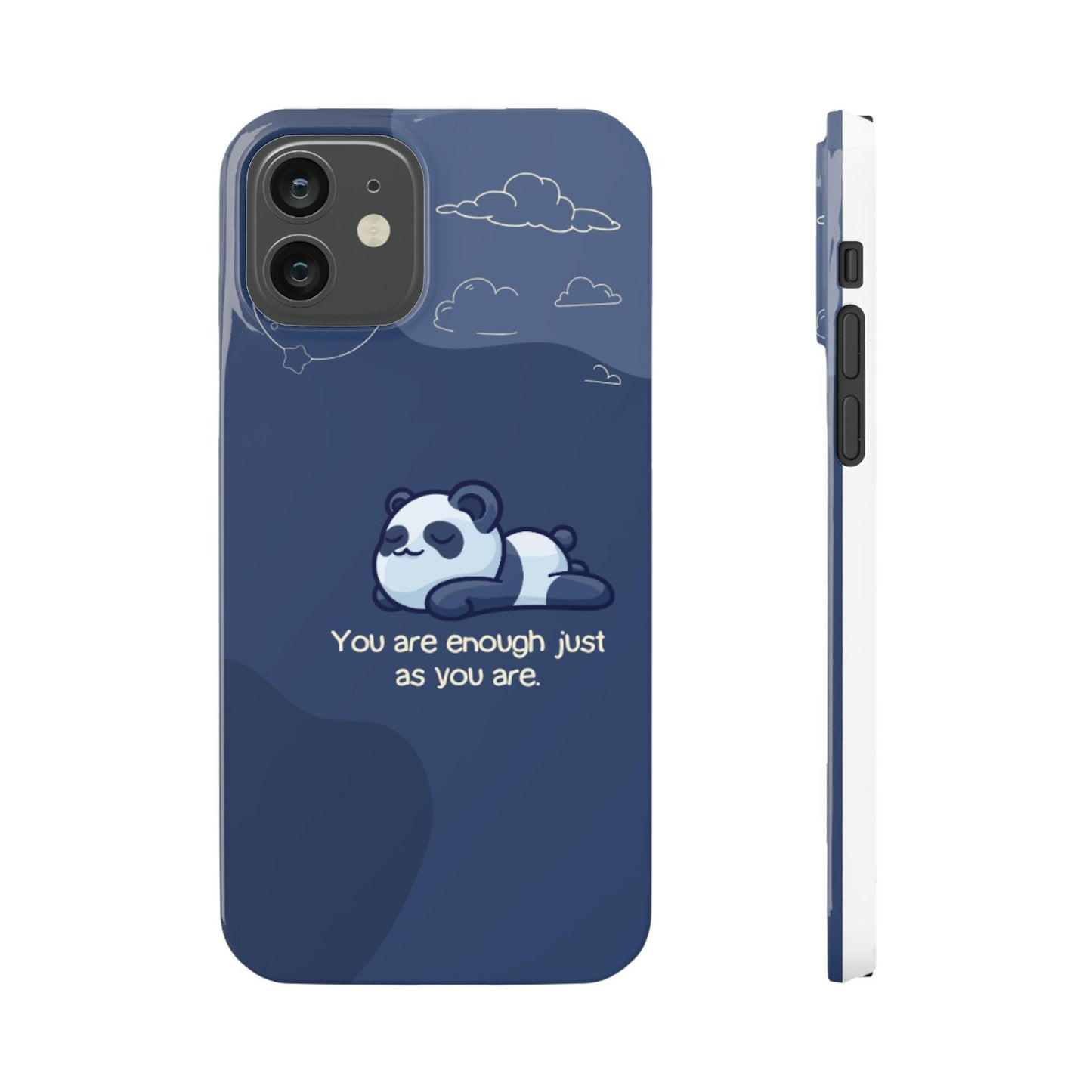 Panda Dreams Phone Case – Cozy Vibes & Inspiring Words