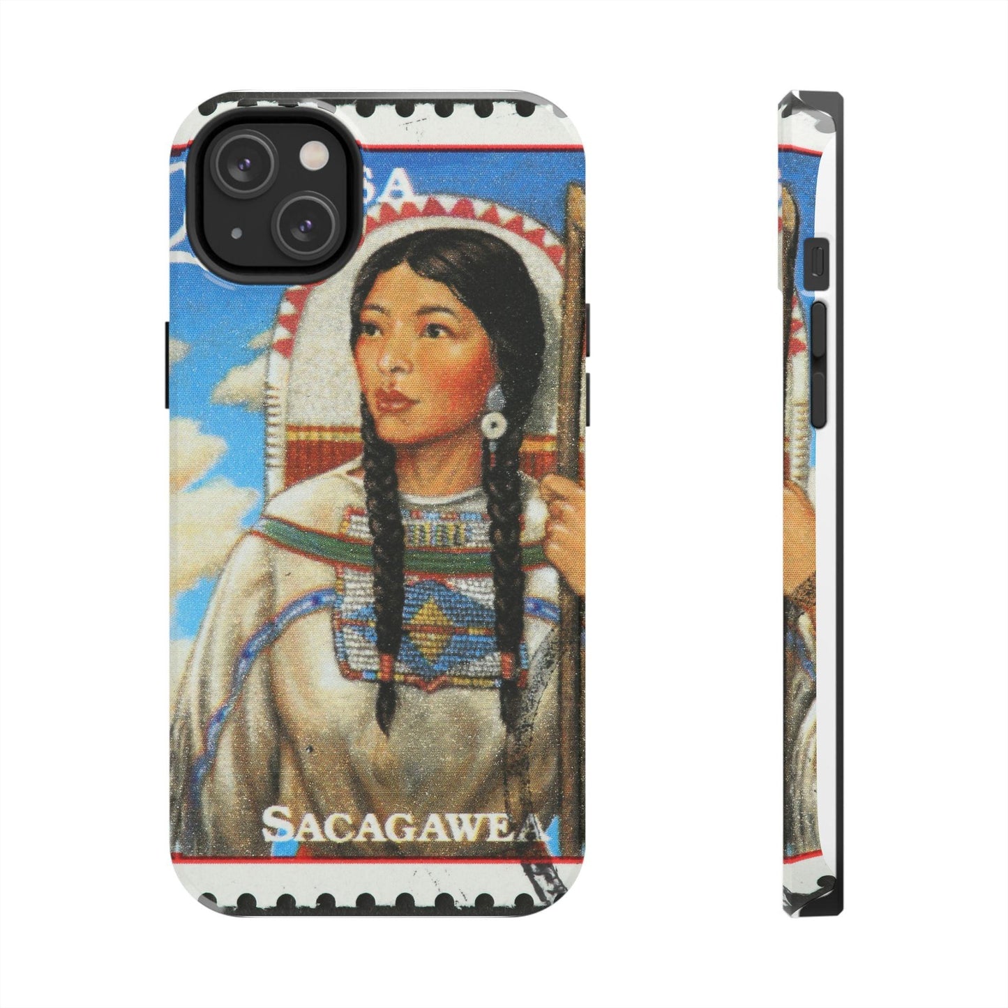 $1 Sacagawea Coin Design Tough Phone Cases
