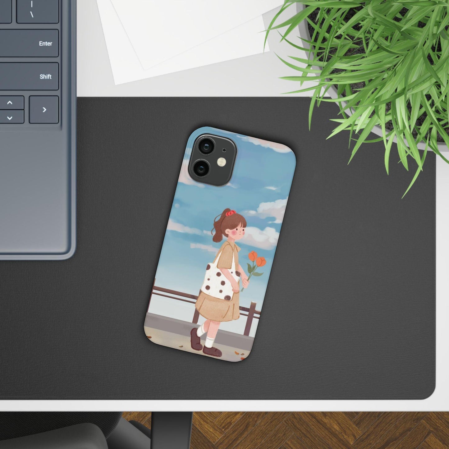 Joyful Stroll Mobile Cover – Embrace Happiness Everywhere You Go!