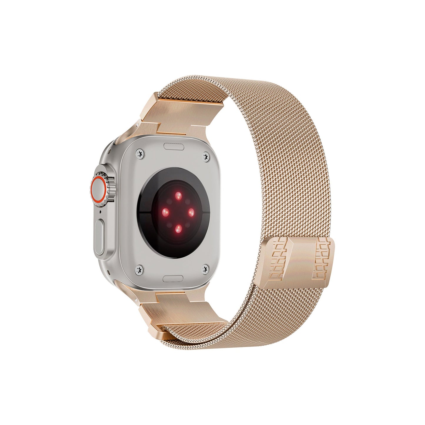 Simple And Fashionable Solid Color Stainless Steel Strap