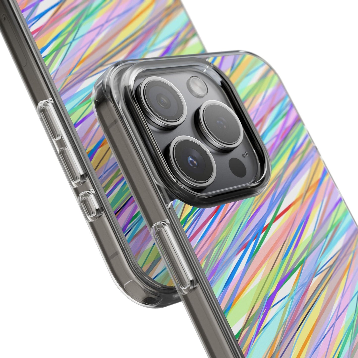 Threads Of Colors Clear Case