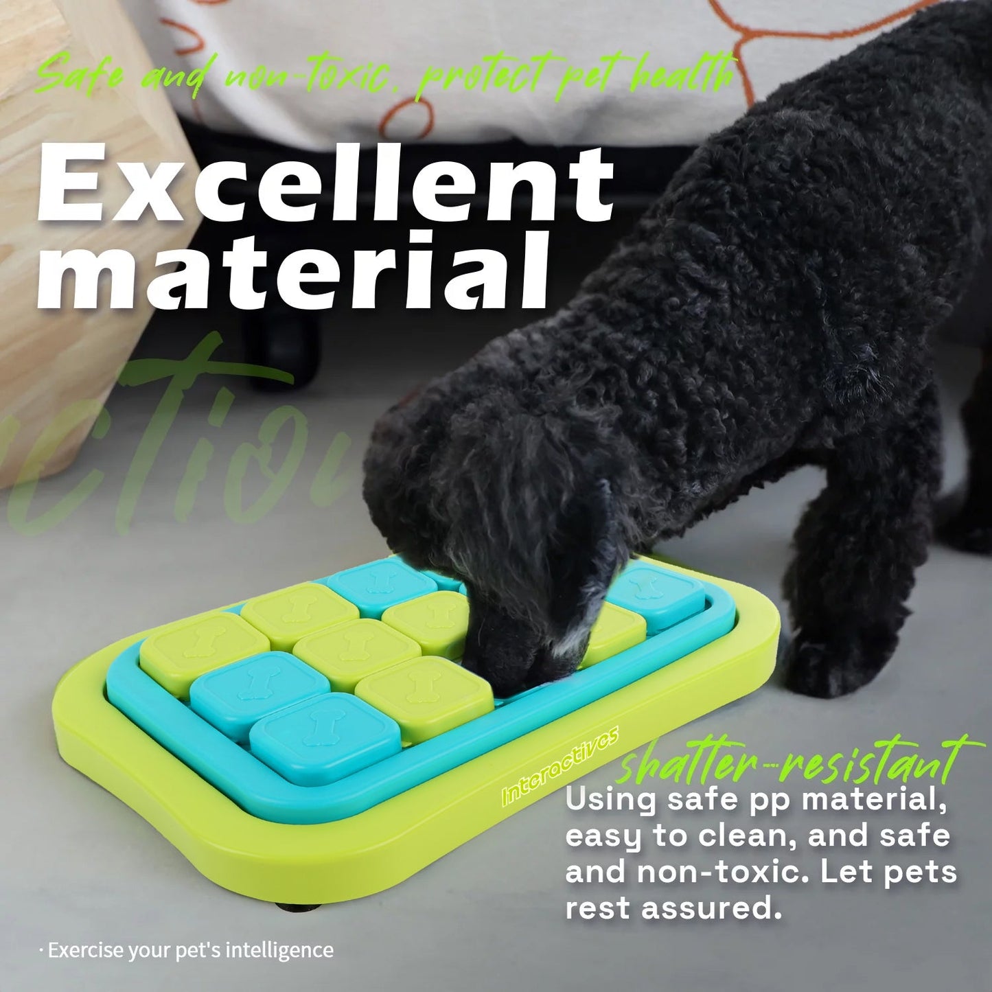 Interactives Dog Sokudo Treat Dispensing Dog Puzzle Toy