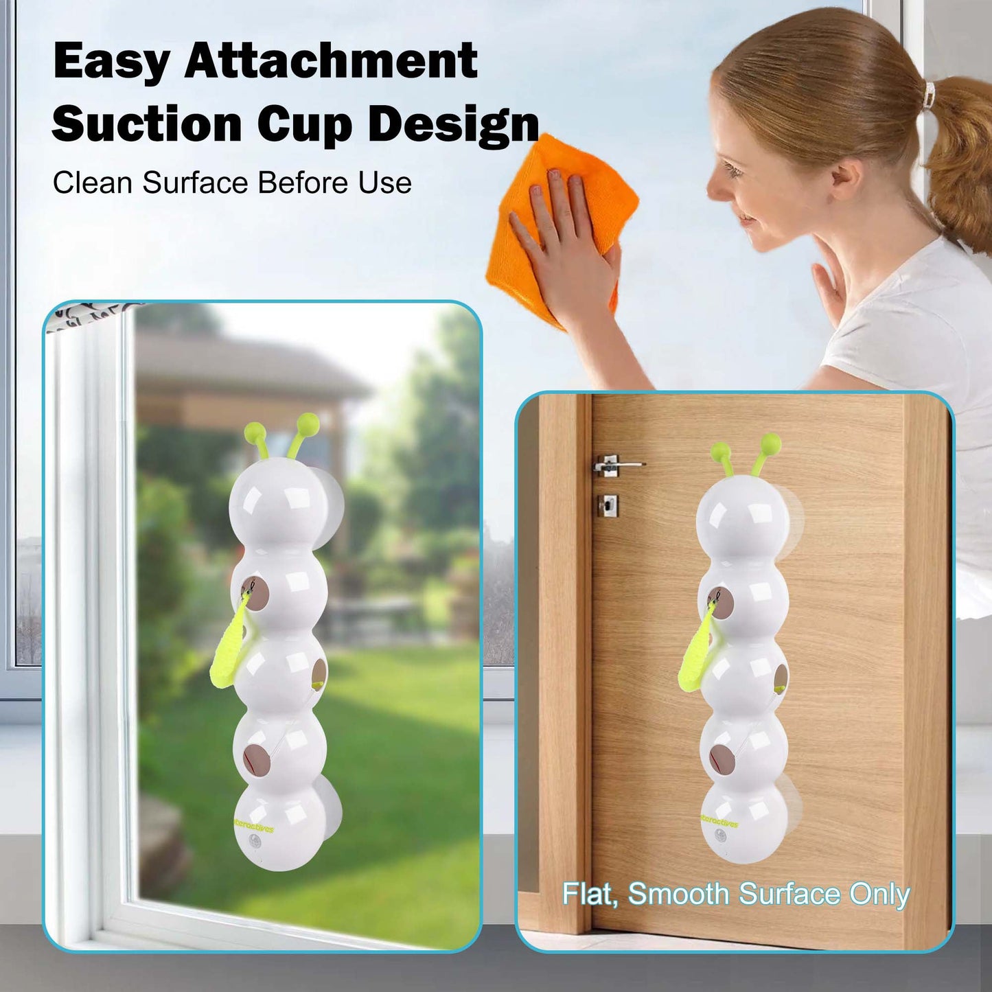 Interactives - Wack'A'Worm Post Cat Toy