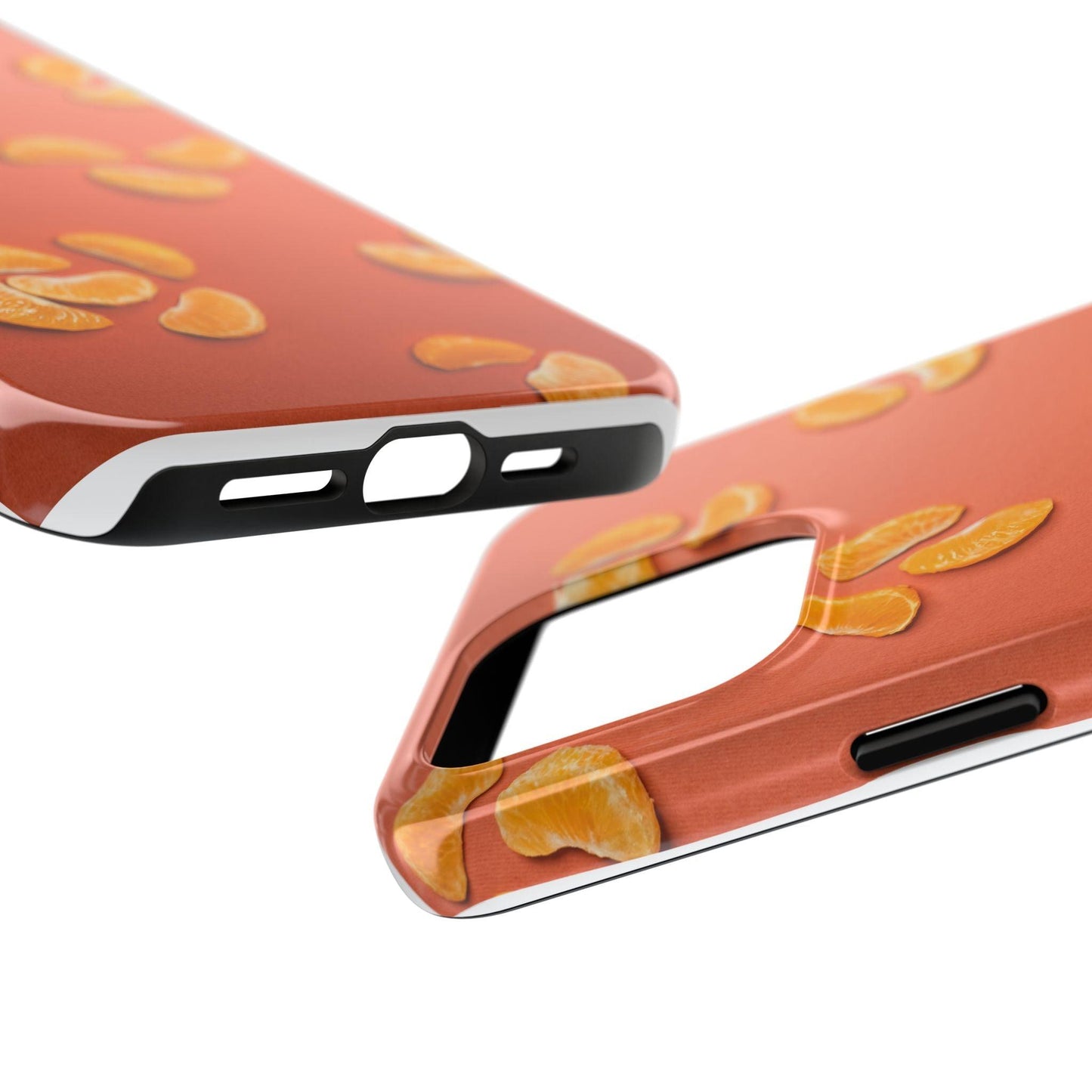 Peal Oranges printed Tough Phone Cases