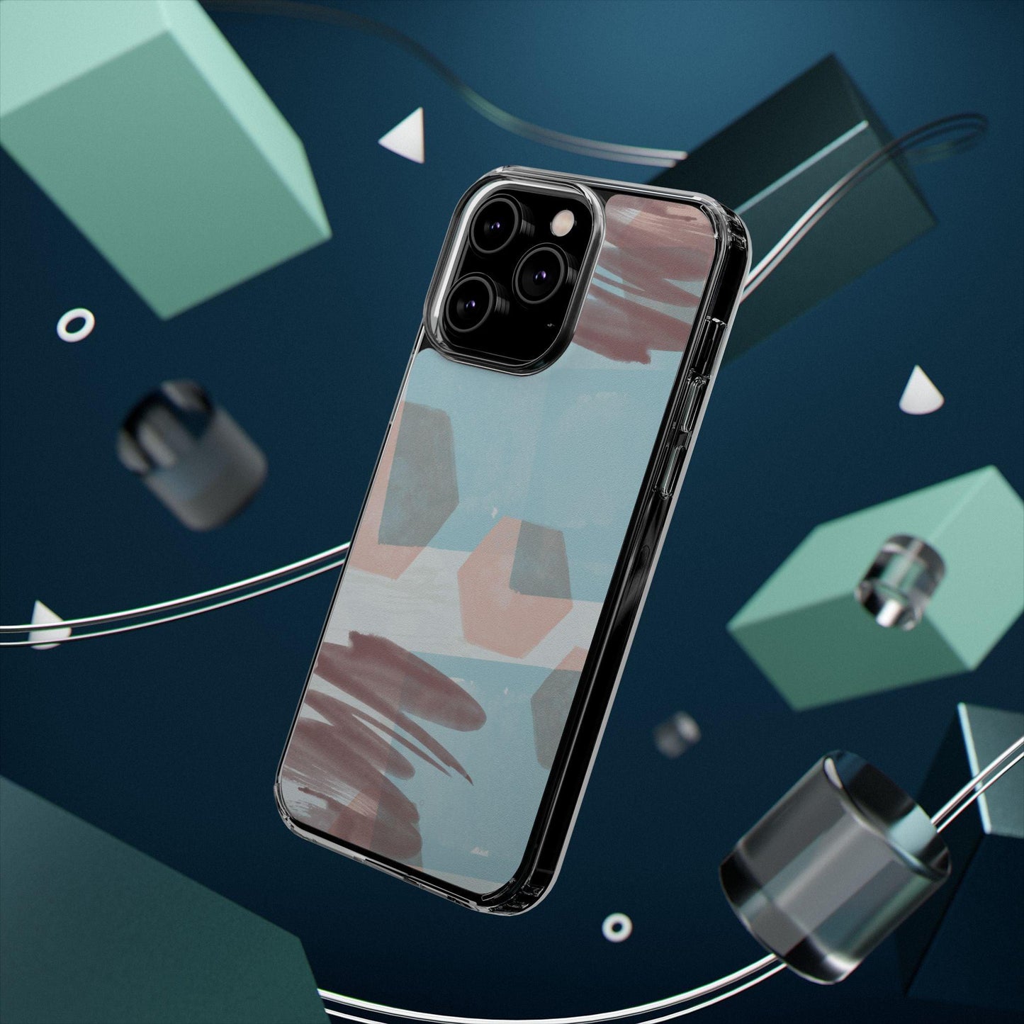 Shades In Abstract Clear Cases