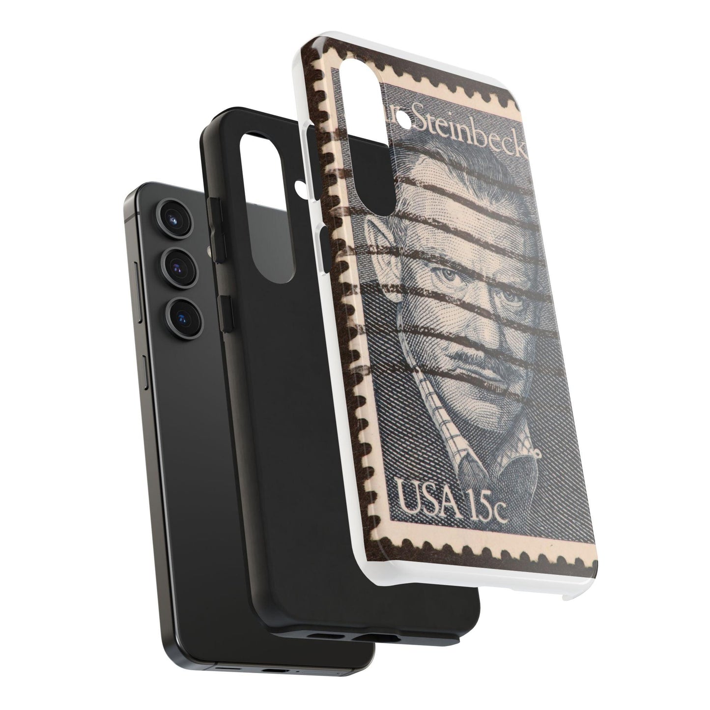 John Steinbeck USA 15c Printed Tough Phone Case for iPhone - Literary Tribute Design