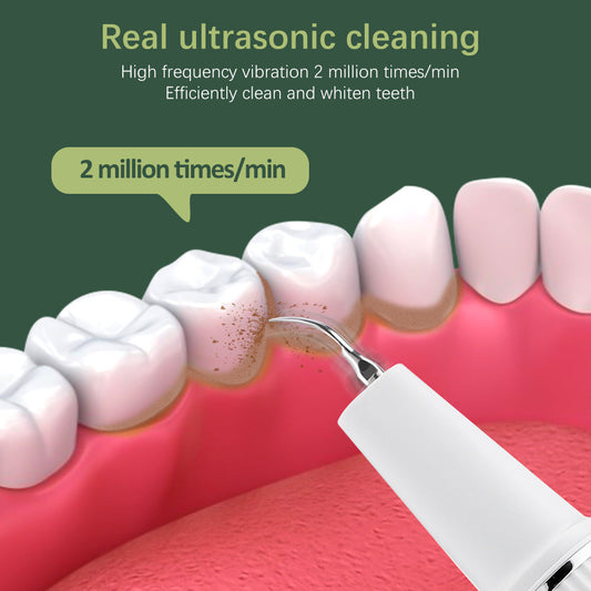 3-Speed Visible Ultrasonic Electric Tooth Cleaner Tooth Cleaning Beauty Instrument To Remove Tartar And Calculus Tooth Cleaning Device
