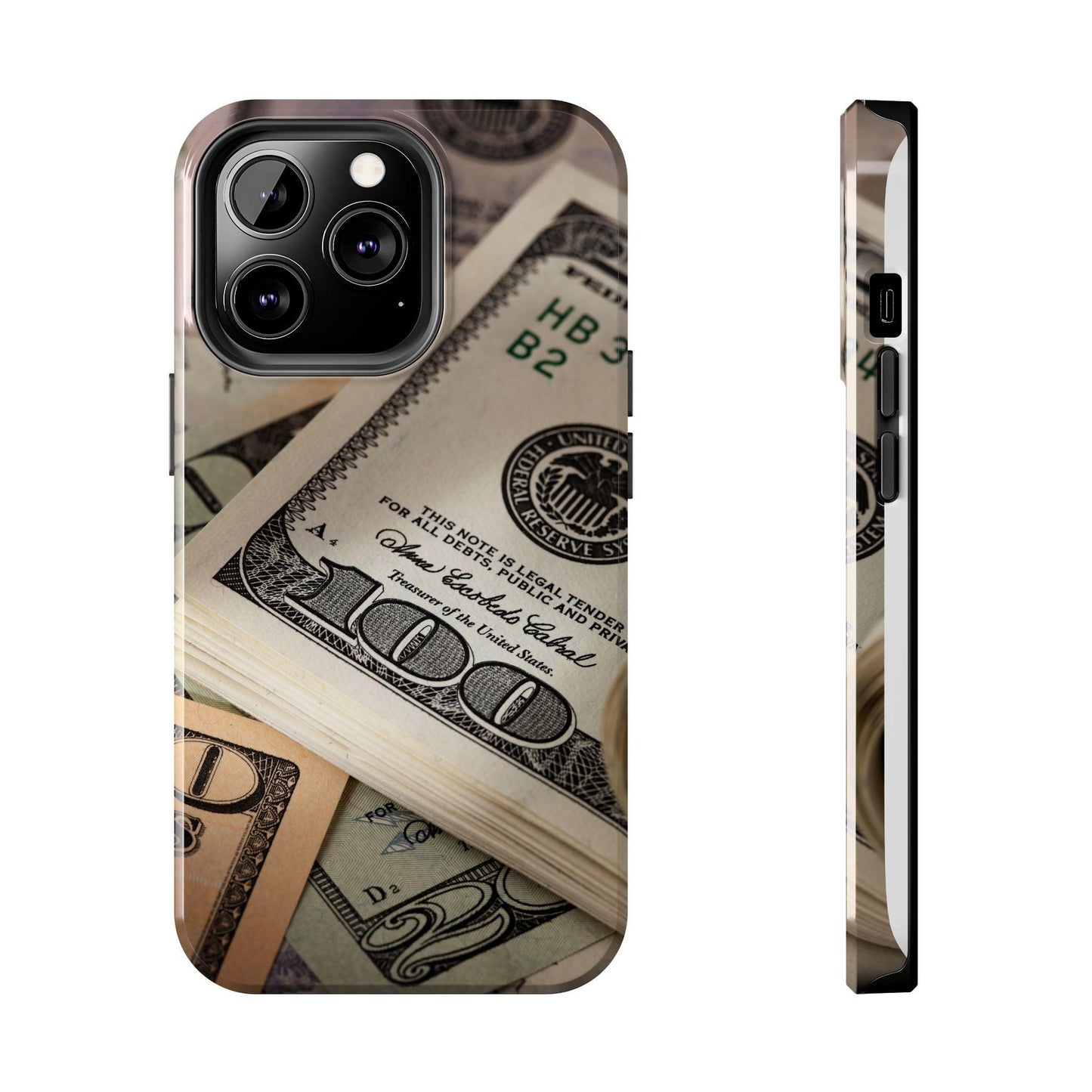 100$ Dollars High Quality Printed Tough Phone Cases
