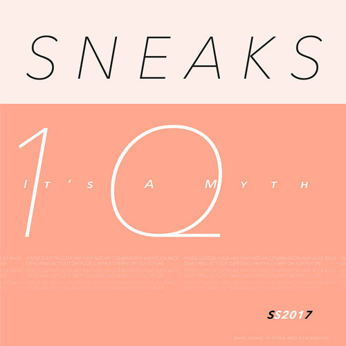 Sneaks - It's A Myth [LP] Vinyl Record