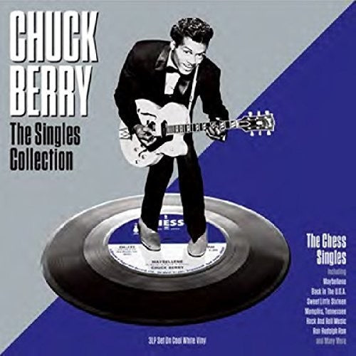 Chuck Berry - Singles Collection (White Vinyl) [Colored Vinyl] (Wht) (Uk) Vinyl Record