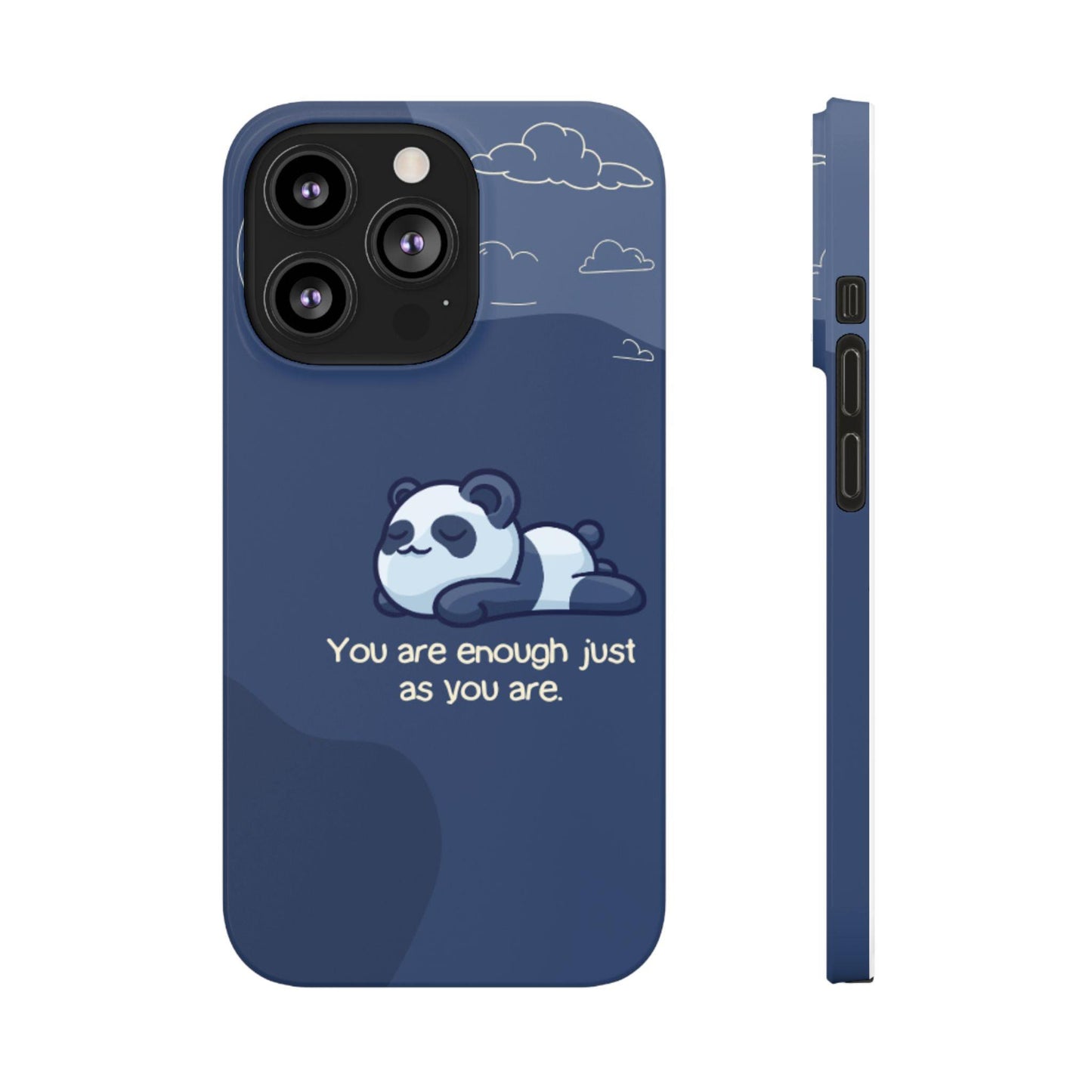 Panda Dreams Phone Case – Cozy Vibes & Inspiring Words