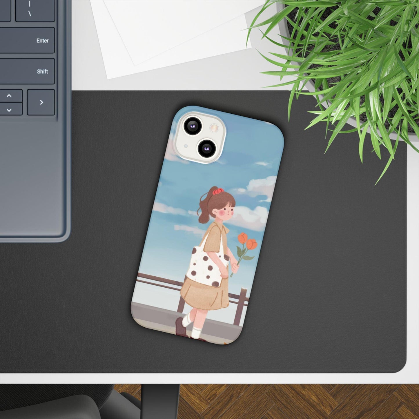 Joyful Stroll Mobile Cover – Embrace Happiness Everywhere You Go!